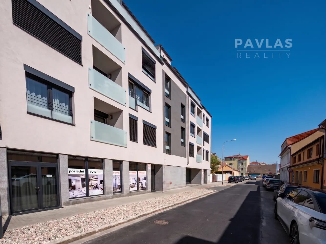 Prodej bytu 1+kk s velkou terasou v Rezidenci Knapp – klidný vnitroblok, centrum ČB