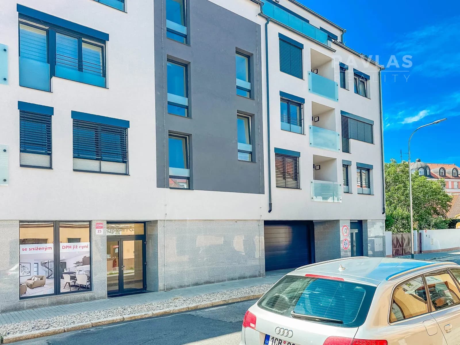 Pronájem moderního bytu 2+kk s balkonem, ul. Chelčického v Českých Budějovicích